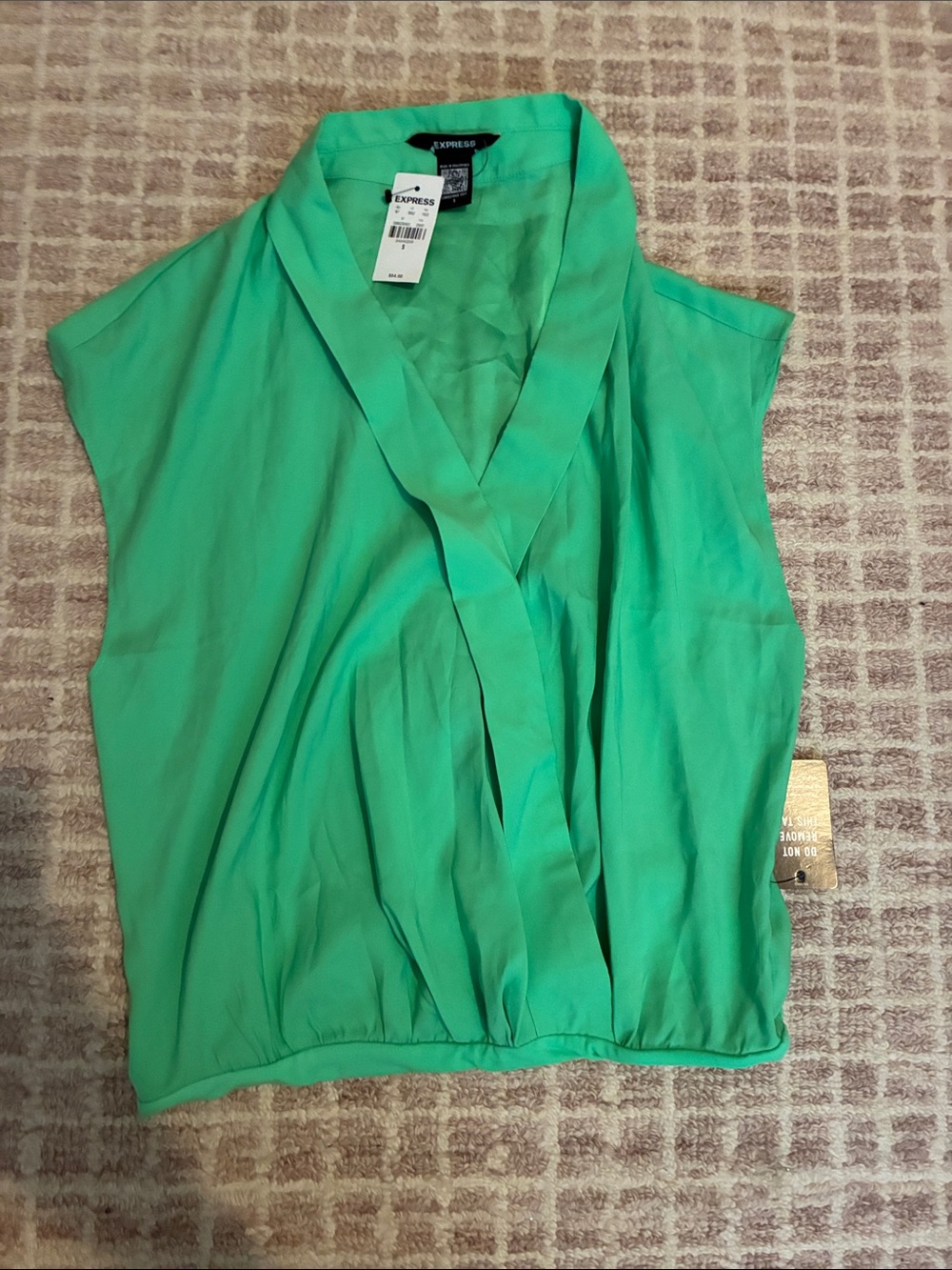 Express NWT mint green blouse bodysuit